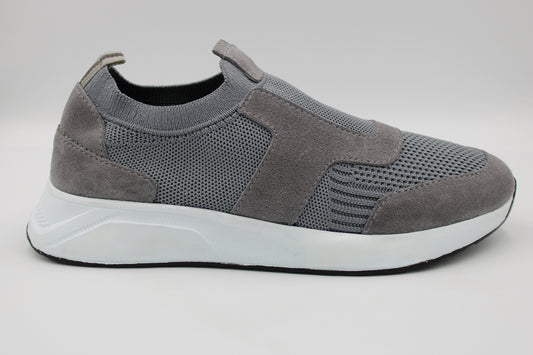 Lightweight Laceless Casual Shoe - Grey (51)