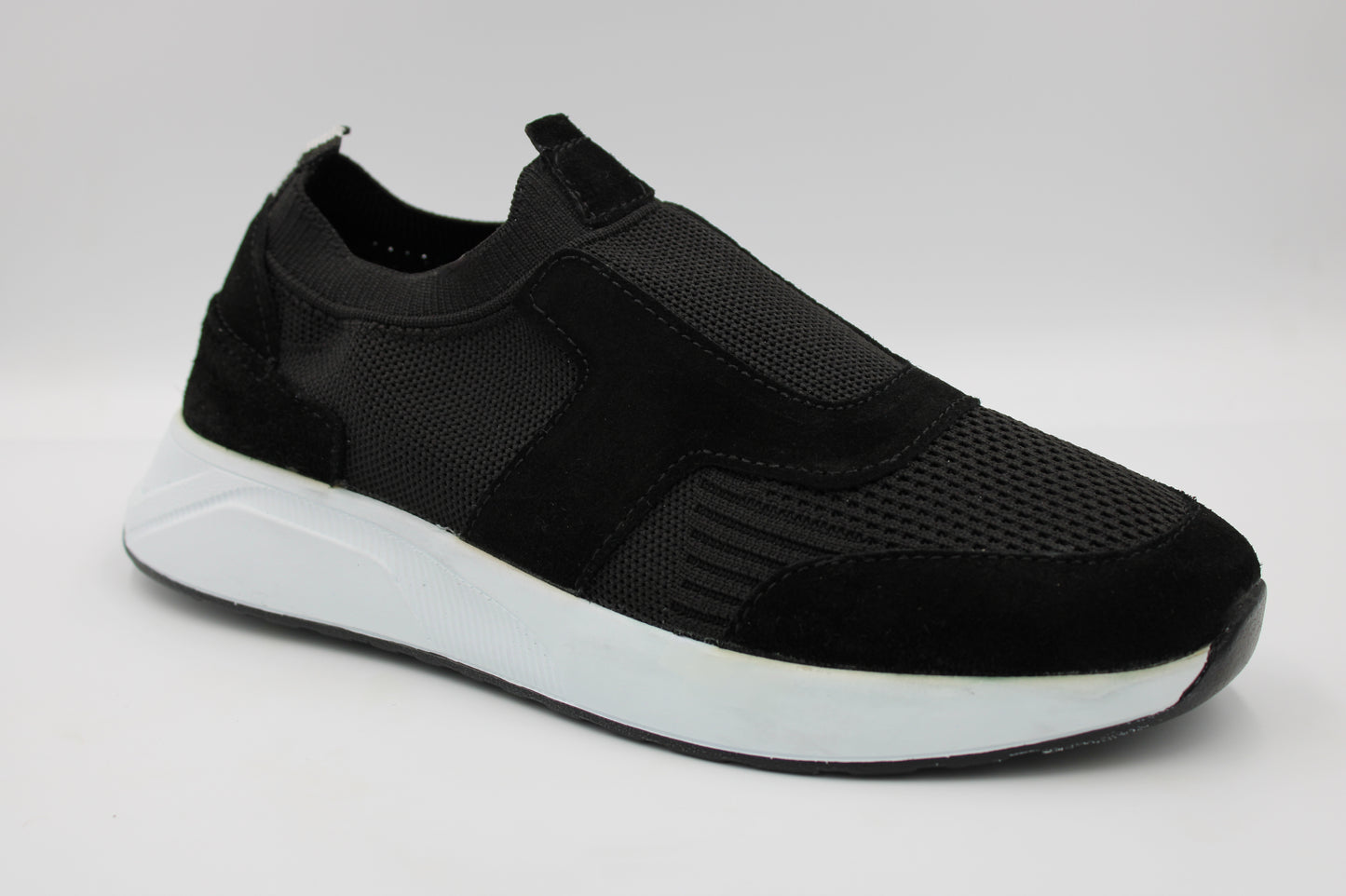 Lightweight Laceless Casual Shoe - Black (51)